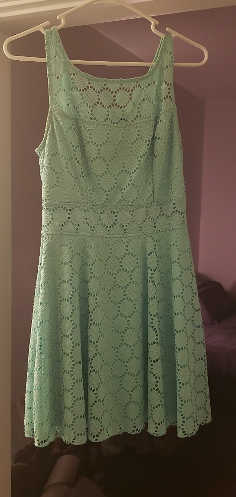 Mint colored dress